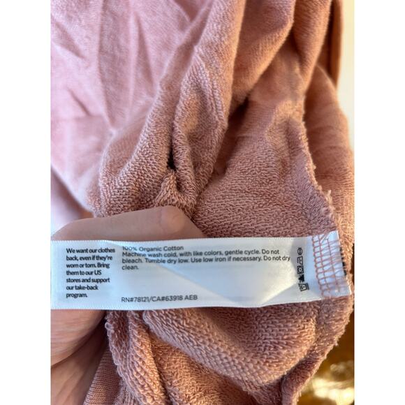 Eileen Fisher Women's Pink Open Hooded Cardigan Size S - Picture 4 of 4